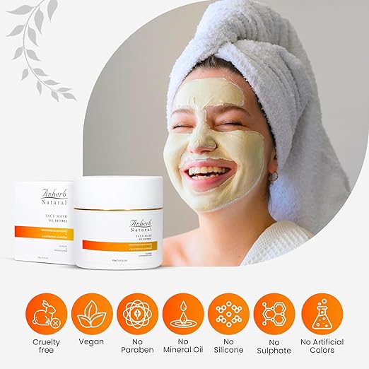 Anherb Oil Defence Face Mask Tailored for Oily - 100 gms