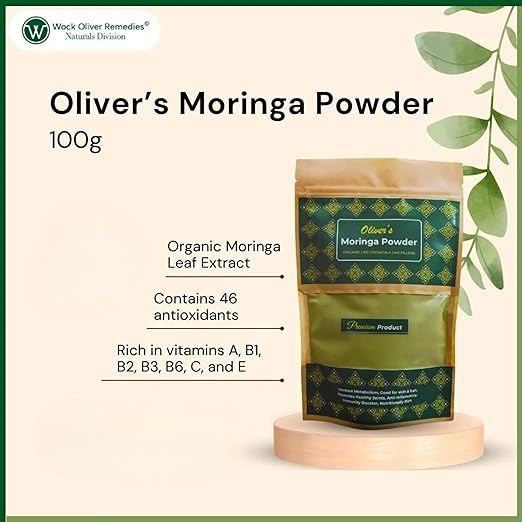 Oliver's Moringa Powder - 100 gms