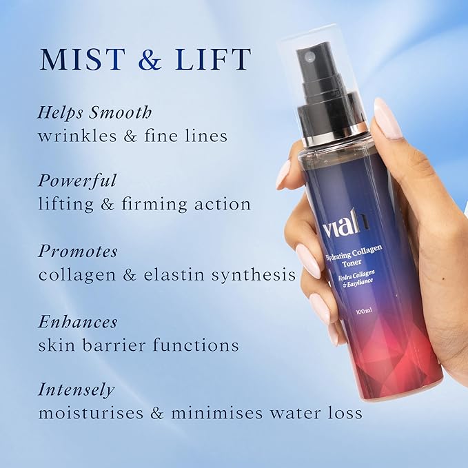 Viah Hydrating Collagen Toner with Anti Ageing & Tightening Action - 100 ml