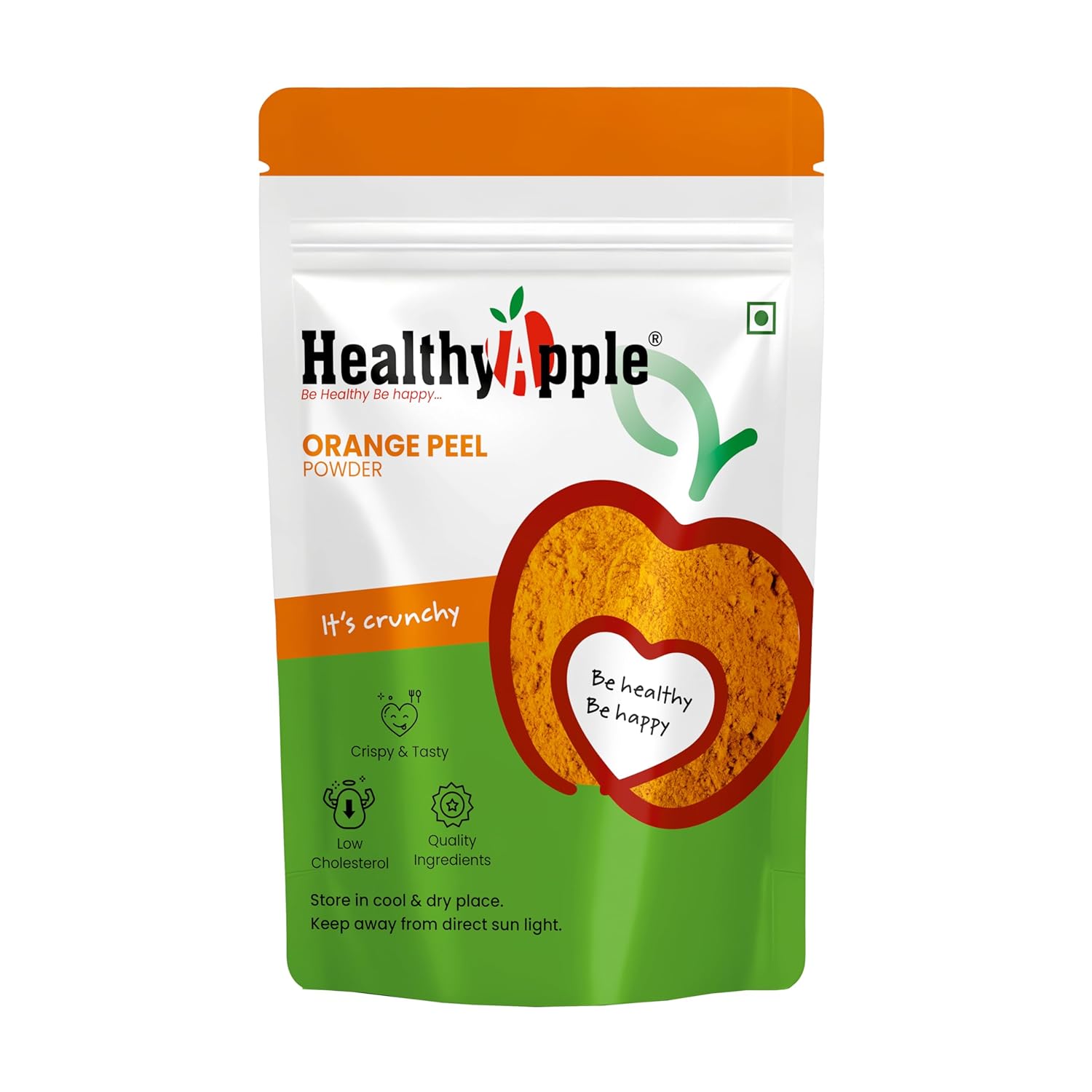 Healthy Apple Orange peel powder 100Gm