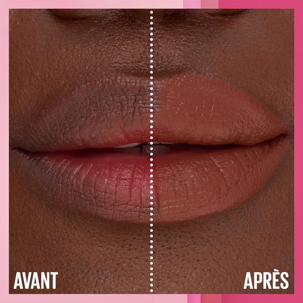 Maybelline New York Serum Lipstick (Matte) weightless hydration, One-swipe bold color, Mauve - 006 Hold the Door, 4.2g