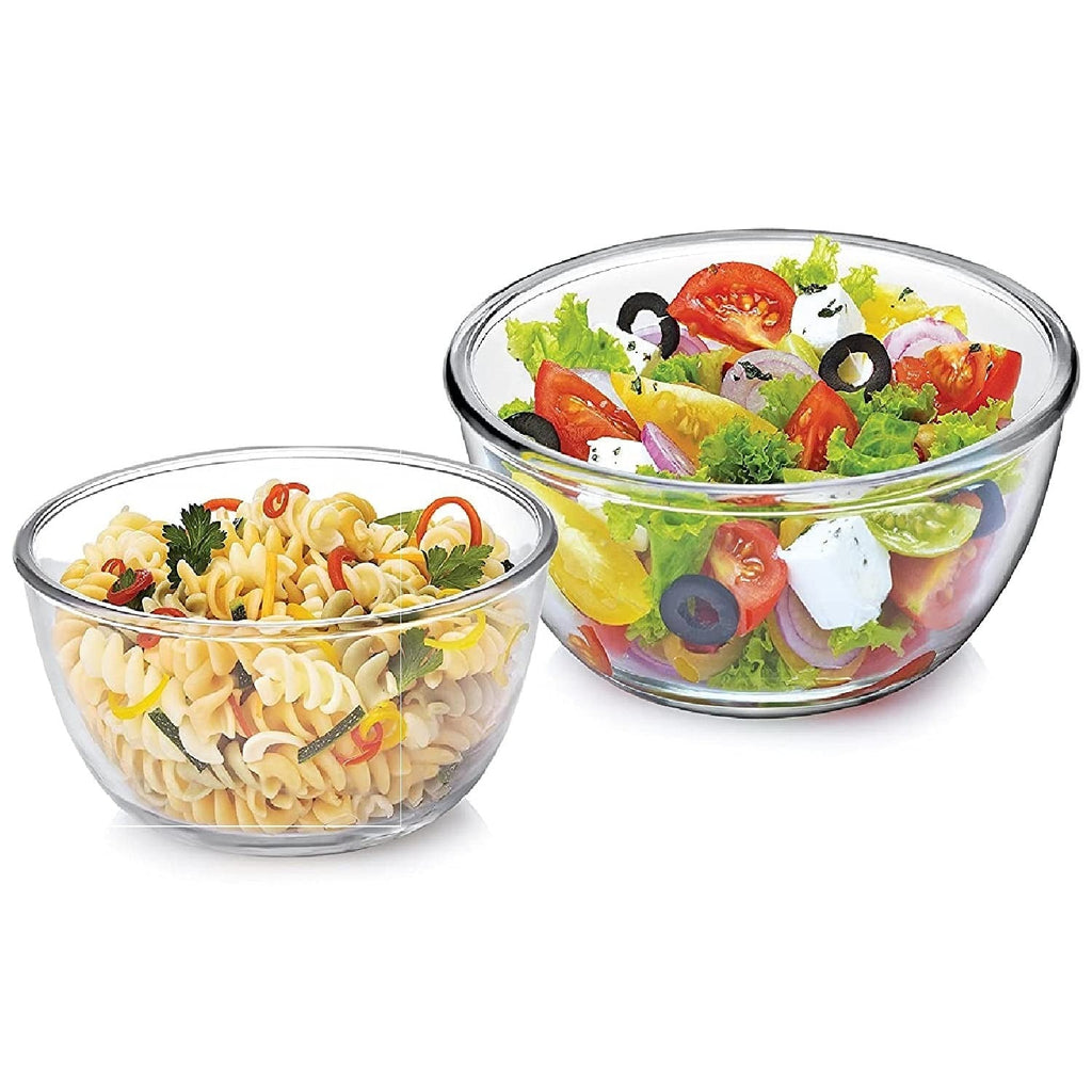 Cello Ornella Toughened Glass Mixing Bowl Set