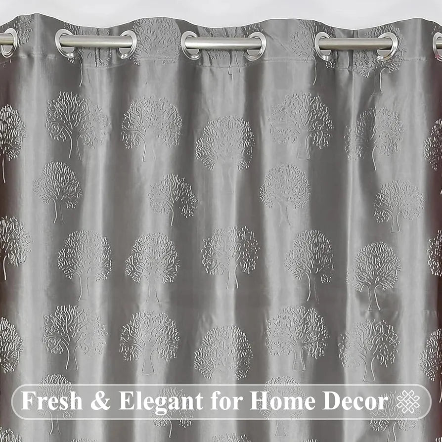 Fresh From Loom Window Floral Room Darkening Curtains 5 Feet Long