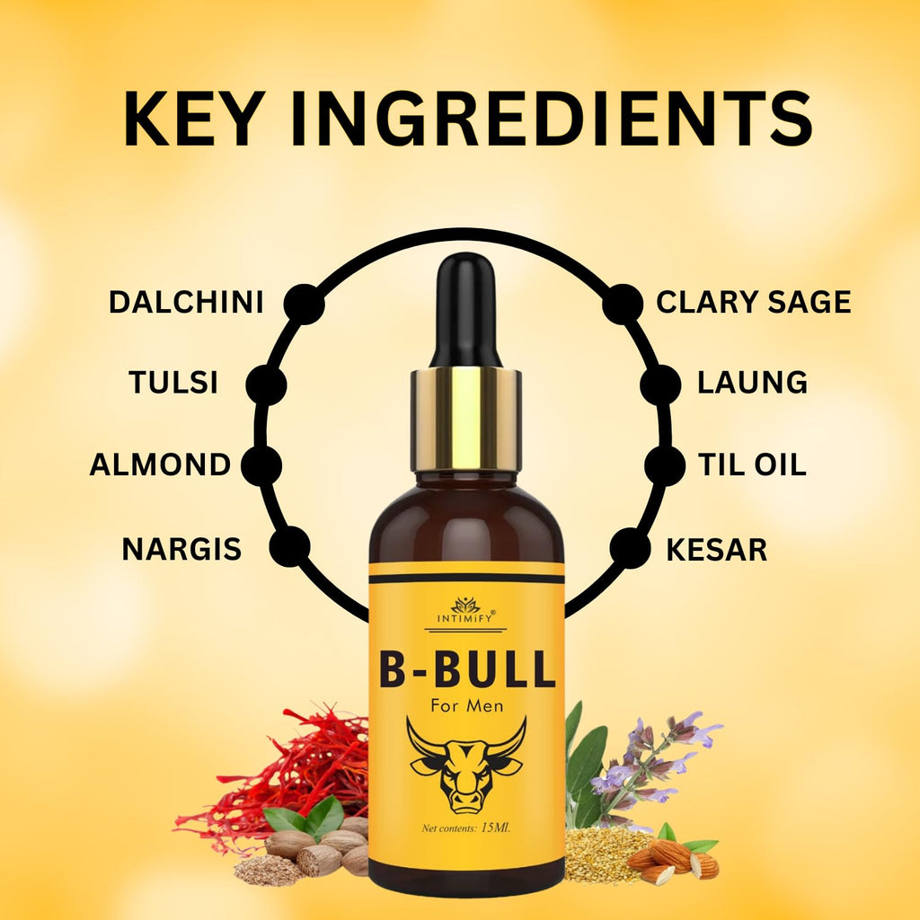 INTIMIFY Ayurvedic Massage Oil for Men 15 ml