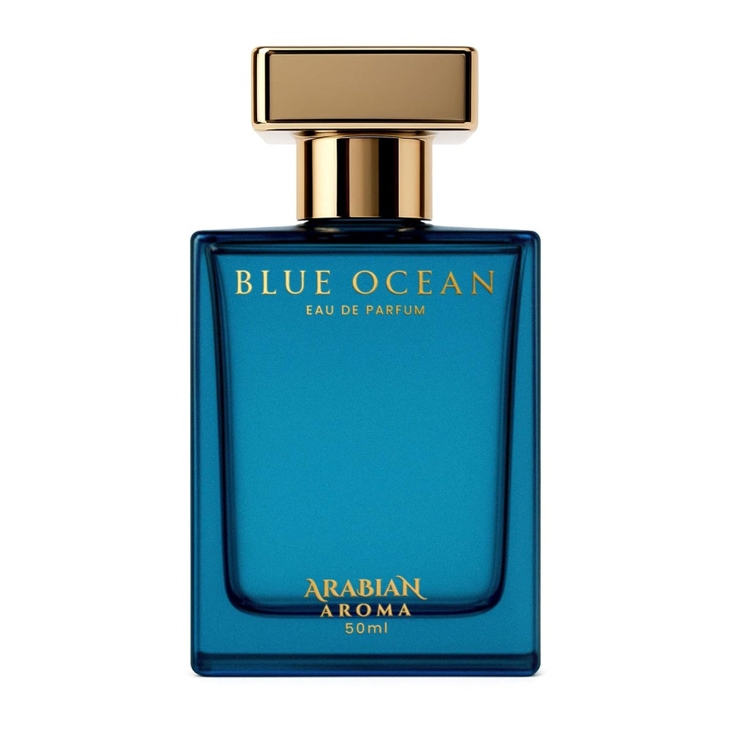 Arabian Aroma Blue Ocean Eau de Parfum â€“ Long Lasting Perfume for Man â€“ Mens Perfumes Long Lasting â€“ 50ml