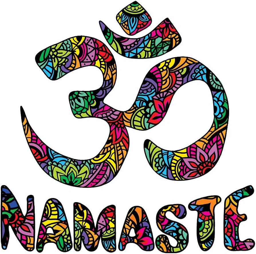Rangoli White Glossy Vinyl Wall Sticker Premium Self-Adhesive Waterproof Parent-2 Design-8