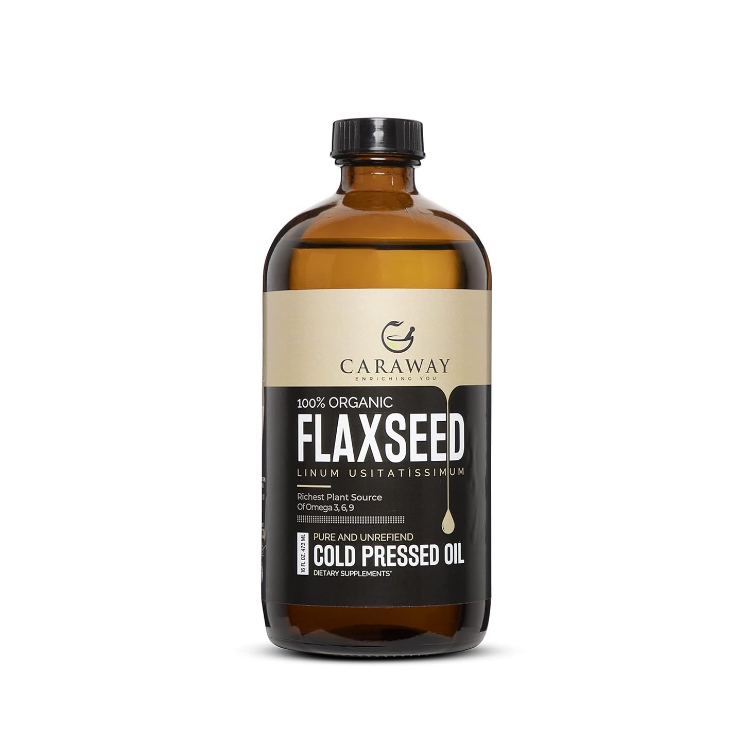 CARAWAY Organic Flaxseed Oil
