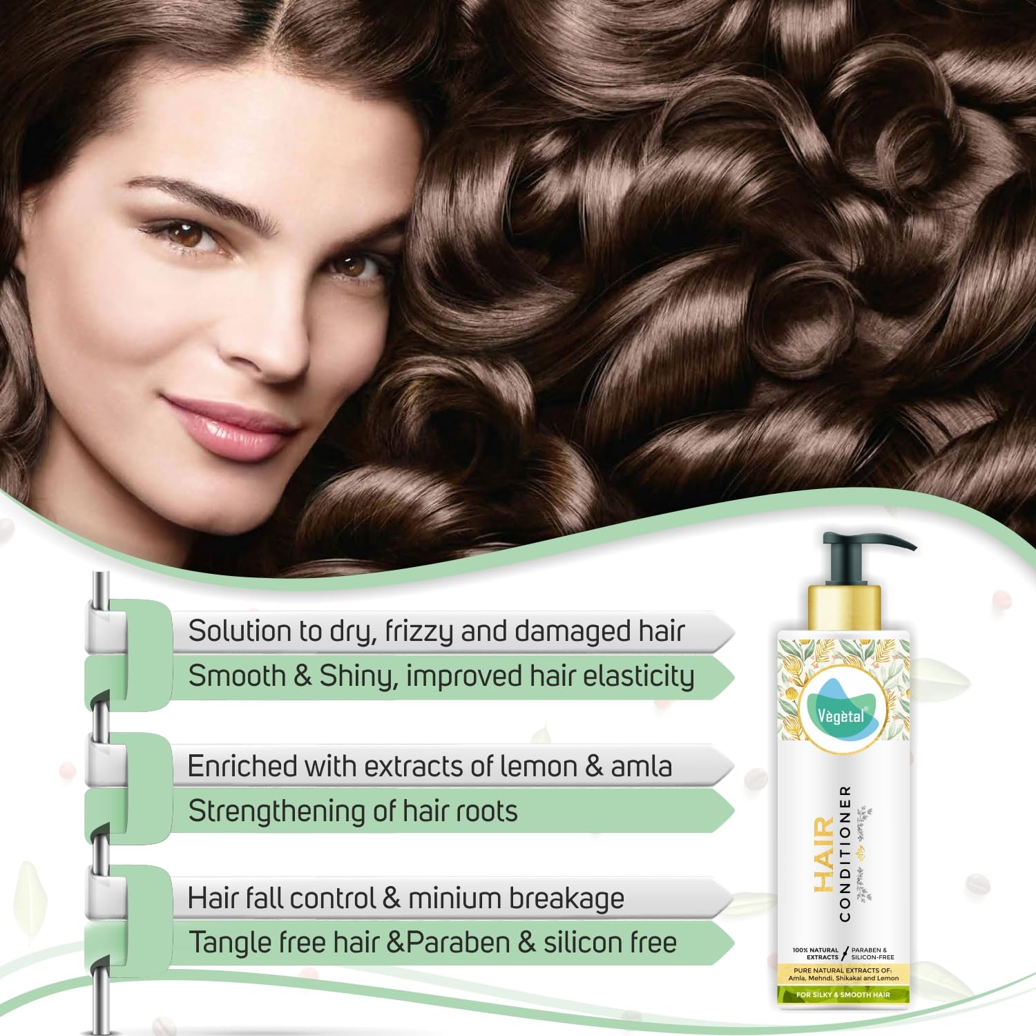 Vegetal Hair Conditioner - 200 gms