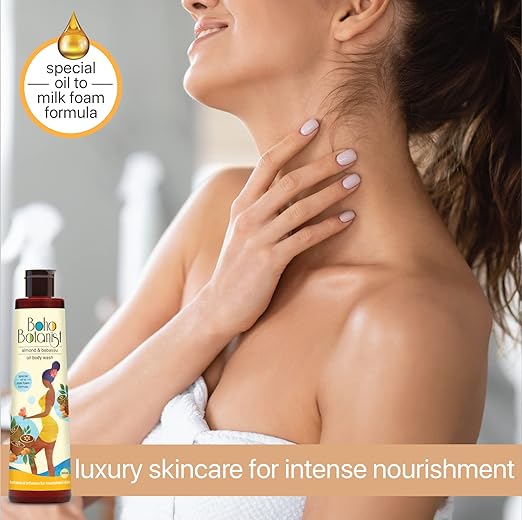 Boho Botanist Almond & Babassu Oil Body Wash - 200 ml