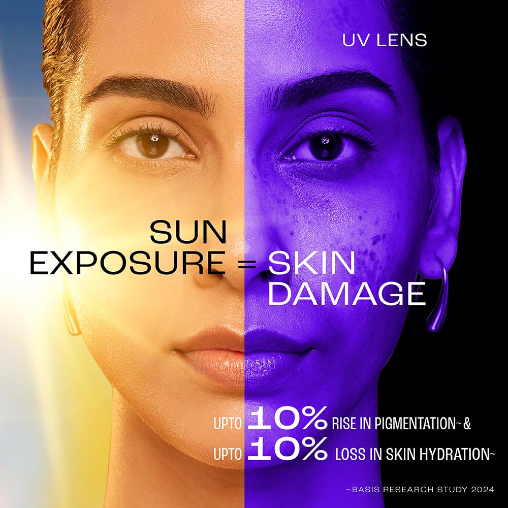 LAKMÃ‰ Sun Expert SPF 50 PA+++ Gel Sunscreen, Niacinamide | Water-Light|For Oily & Combination Skin| Non-sticky | For All Skin Types, For UVA/B Protection,No White Cast 50g