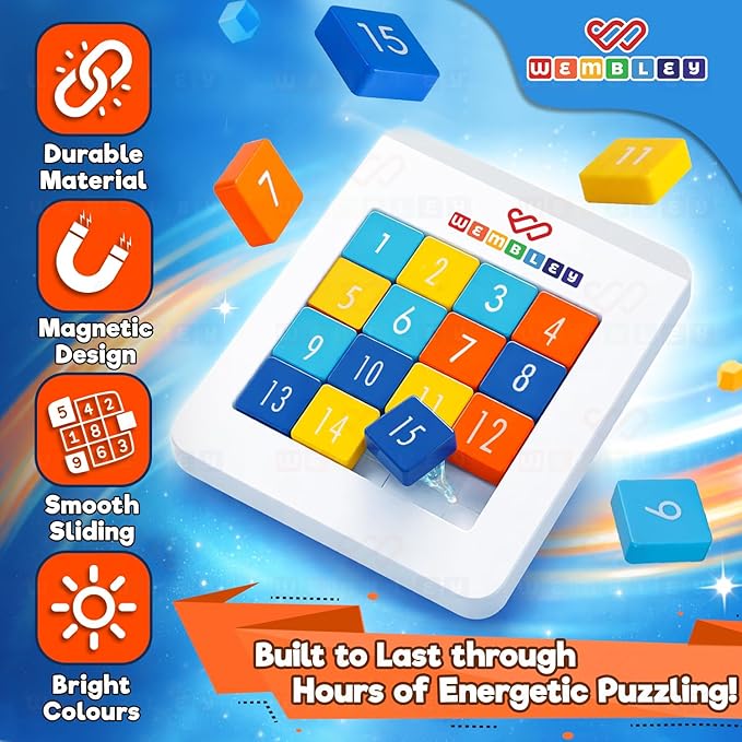 Wembley Number Brain Puzzle Game for Kids Educational Toy