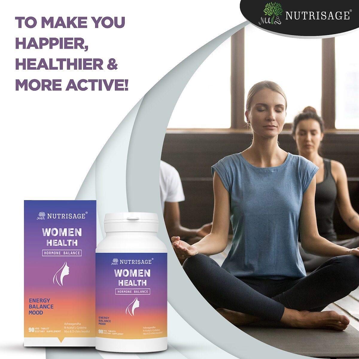 Nutrisage Women Health Tablets - 90 Tabs