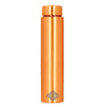 Indian Art Villa Pure Copper Water Bottle Cylinder Design Copper Bottle