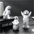 Street27 Resin Astronaut Spaceman Statue Ornament Alphabet Figurine Decors Set Of 3