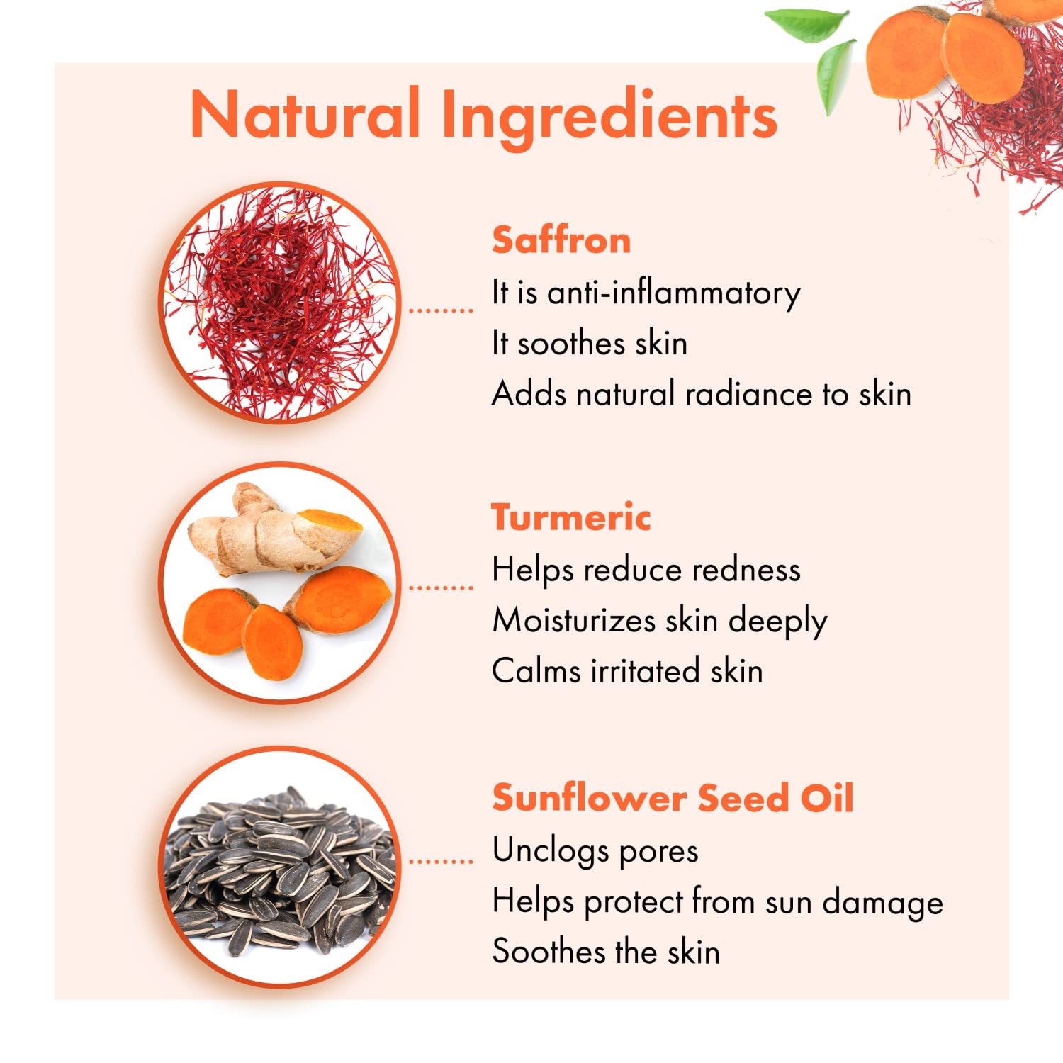 Good Vibes Ubtan Insta Glow Face Mask, 50 g | Brightening, Cleansing, Smoothening Face Pack For All Skin Types | With Turmeric, Saffron, Sunflower Seed Oil | No Parabens, Sulphates & Mineral Oil