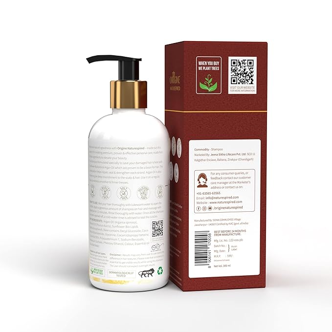 Origine Naturespired Shampoo For Color Protection - 300 ml