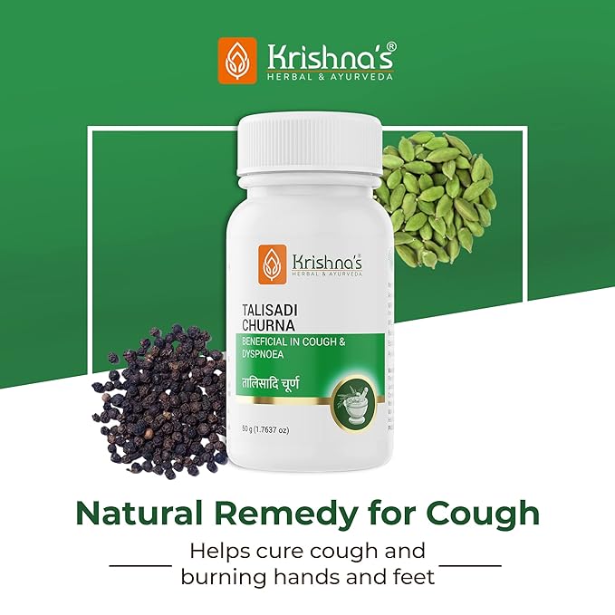 Krishna's Herbal & Ayurveda Talisadi Churna - 50  gms