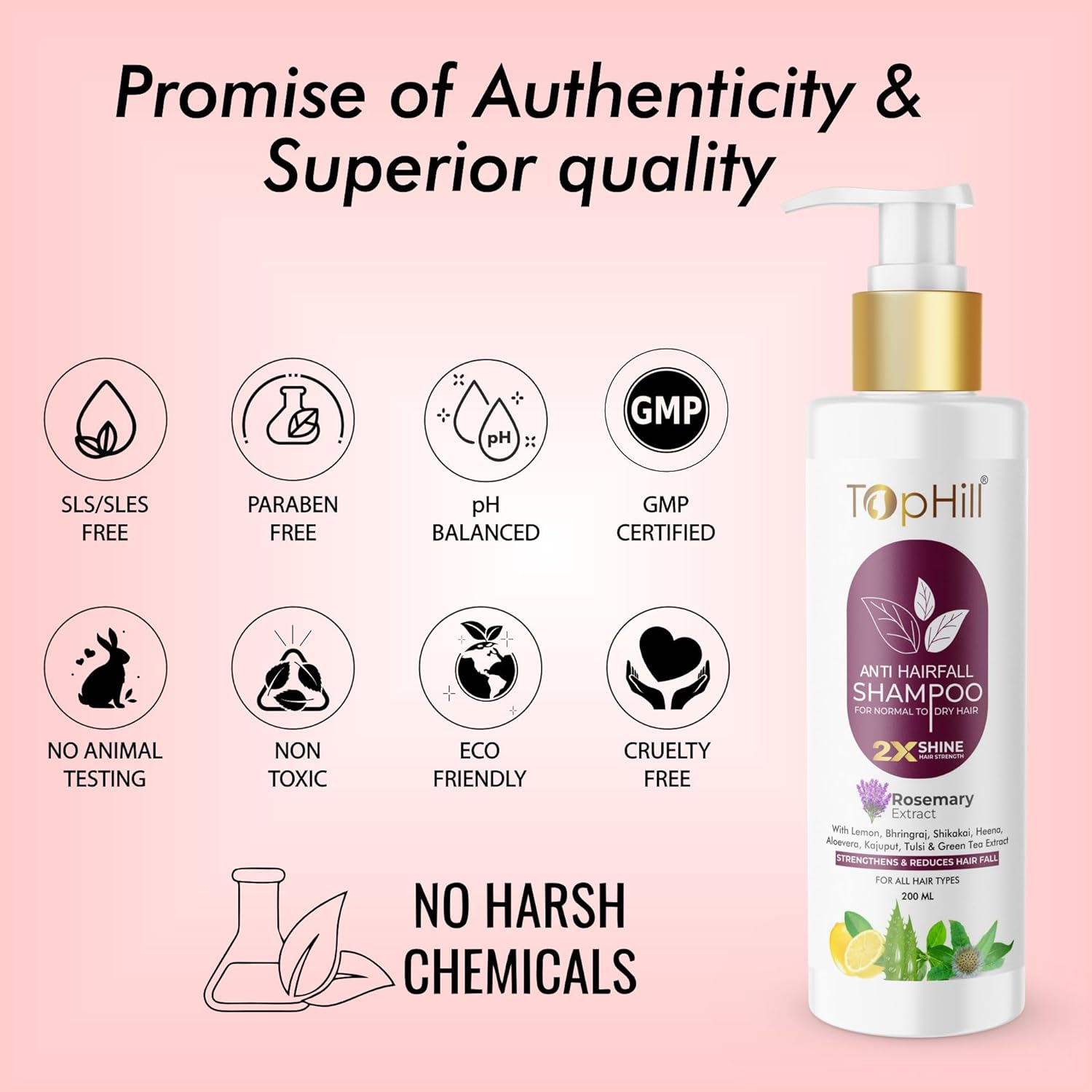 TopHill Anti Hairfall Shampoo - 200 ml