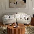 Urban Space Decorative Cotton Cushion Cover Set of 5 Colour High Garden Red