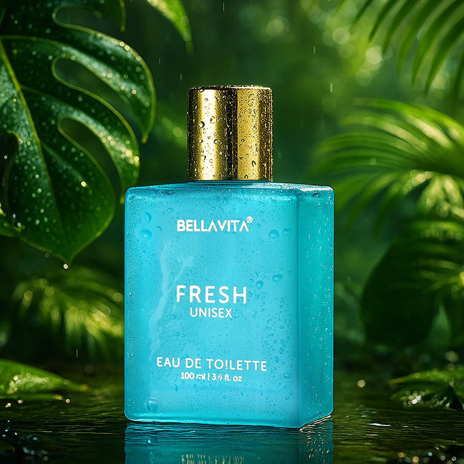 Bella Vita Luxury Fresh Unisex Long Lasting Perfume for Man and Woman | EDT 100ml | Bergamot, Lavender, Ylang Ylang | Citrus, Floral Premium Fragrance for Men and Women