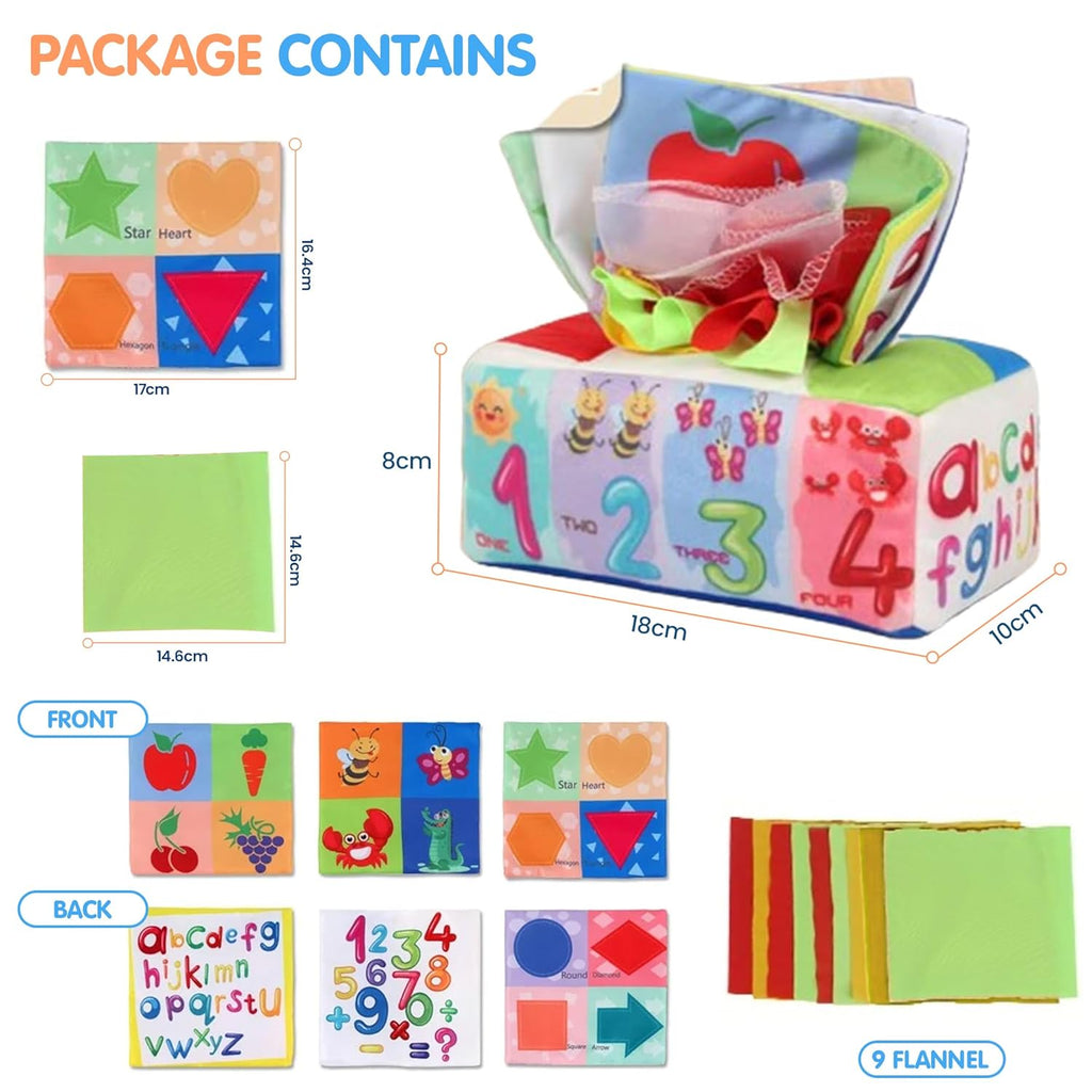 Kidology Tissue Box for Babies 6-12 Months