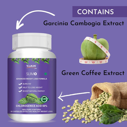 Vokin Biotech Slimo Advanced Weight Loss Formula - 60 Capsules