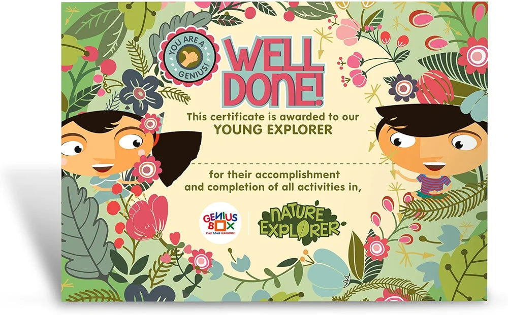 Genius Box Play Some Learning Activity Kit For 3+ Year Age: Nature Explorer Diy, Educational Toy, Learning Kit, Educational Kit, Stem Toy