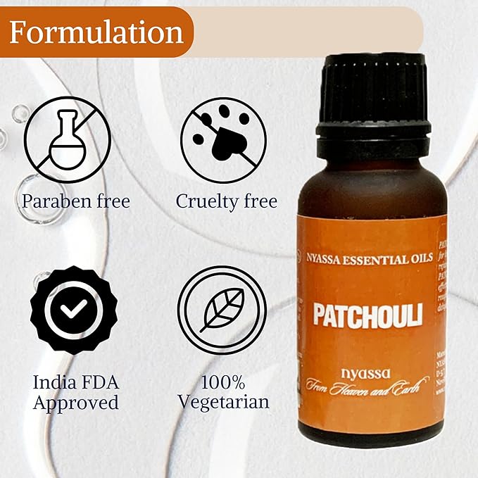 Nyassa Patchouli Essential Oil - 20 Ml