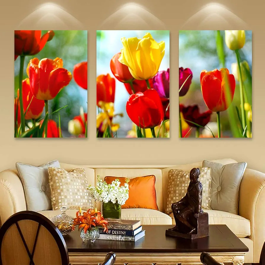 Rangoli Sparkle Lamination Reprint Paintings Pasted on 5MM MDF Wood with Digital Print