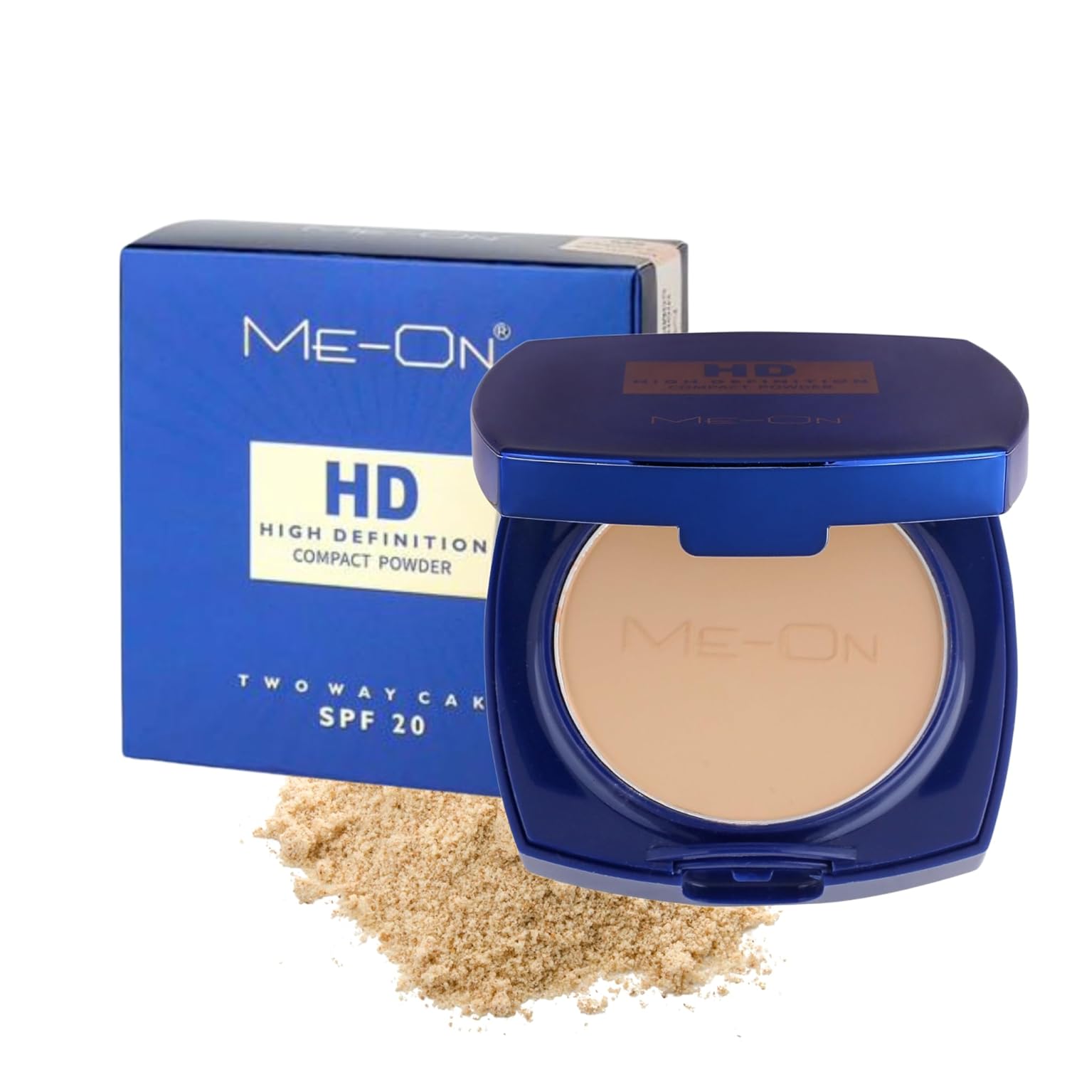 ME-ON High Coverage Compact With SPF20, PA++ (21 Natural Beige)