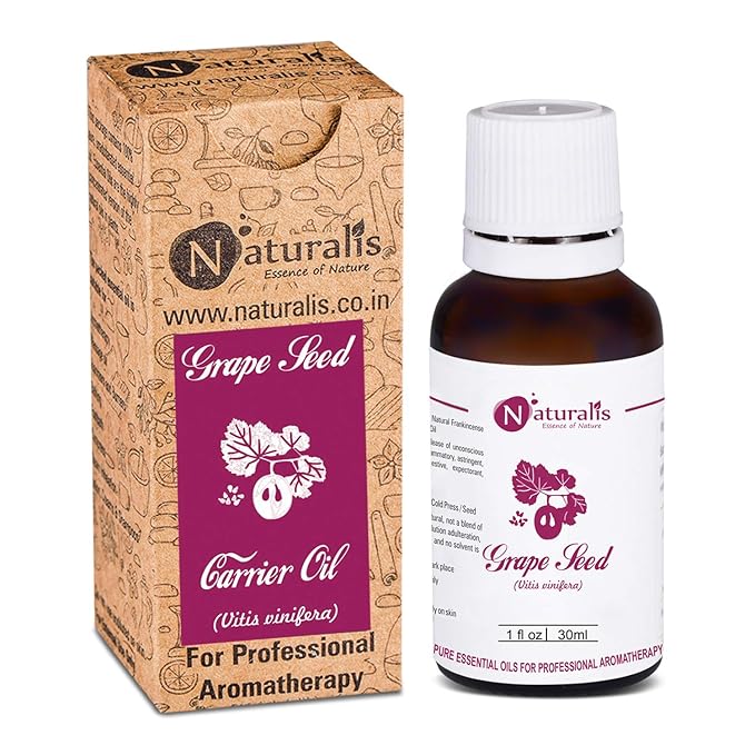 Naturalis Essence Of Nature Cold Pressed Grapeseed Oil - 30 ml