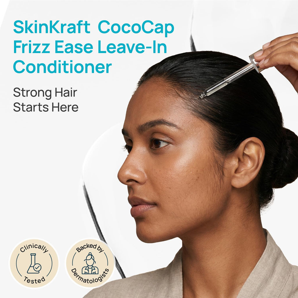 SkinKraft CocoCap Frizz Ease Leave-in Conditioner – 50 ml