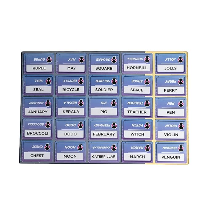 Ratna's Decode the Top Secret Word Board Game for Ages 7 and Above | Develops Team Building, Social Skills, Imagination