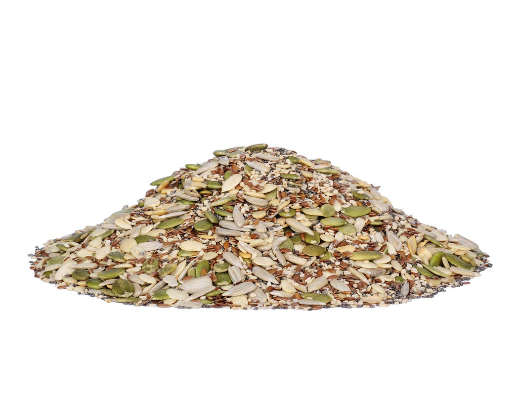 MORVI NUT 5 in 1 Seeds Mix 100g - Edible Seeds | Healthy Super Seed Combo | Healthy Snacks | 100% Natural and Roasted Mix Seed for Eating Diet Snacks Perfect for Giftings