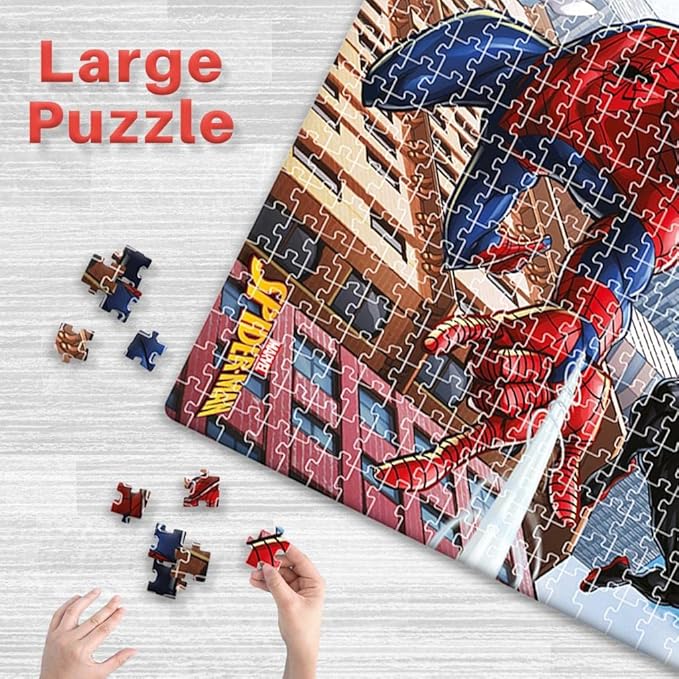 Ratna's Marvel Spiderman 500 Pieces Jumbo Floor Jigsaw Puzzle