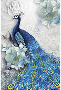 Rangoli Peacock Wall Sticker 12x18 Sheet – Elegant Self Adhesive Design-6