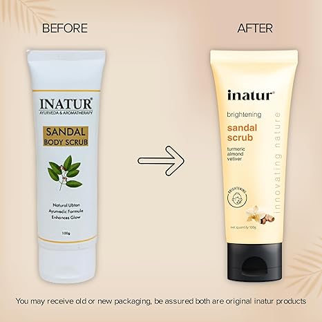 Inatur Sandal Scrub  - 100 gms