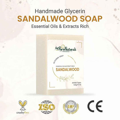 byPureNaturals Sandalwood Soap