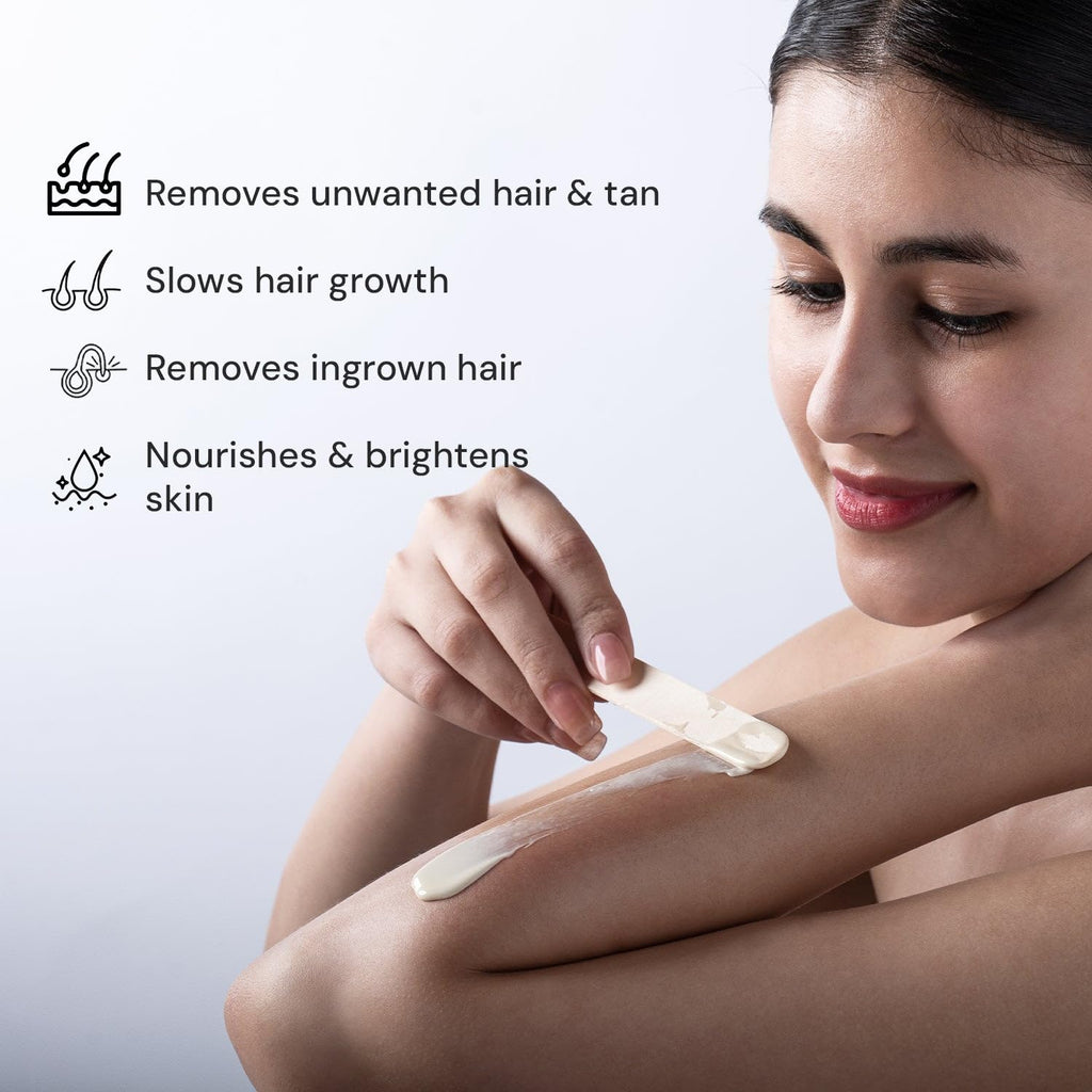 Raaga Professional Detan Liposoluble Wax | Kojic and Milk (Imported Ingredient) | Removes Tan | Dermatologically Tested, Colophony Free | For All Skin Types (800 ml)