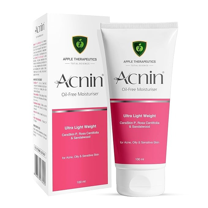 Apple Therapeutics Acnin Ceramide Oil-Free Moisturizer with SPF Protection - 100 ml