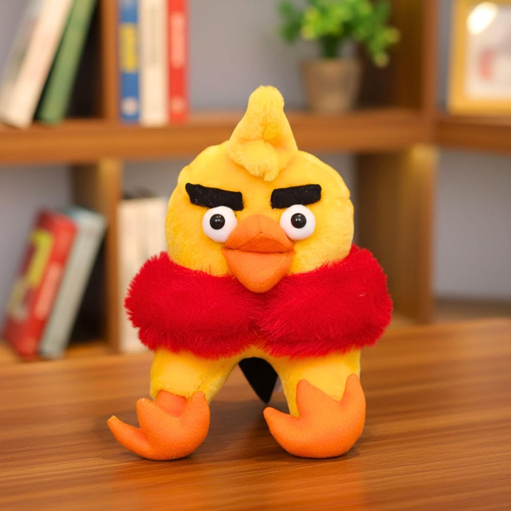 Tickles Standing Angry Bird Cartoon Character Soft Stuffed Plush Toy for Kids 30 cm