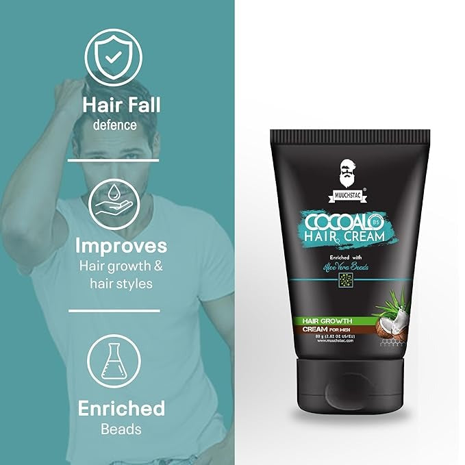 Muuchstac Cocoalo Hair Cream - 80 gms (Pack of 2)