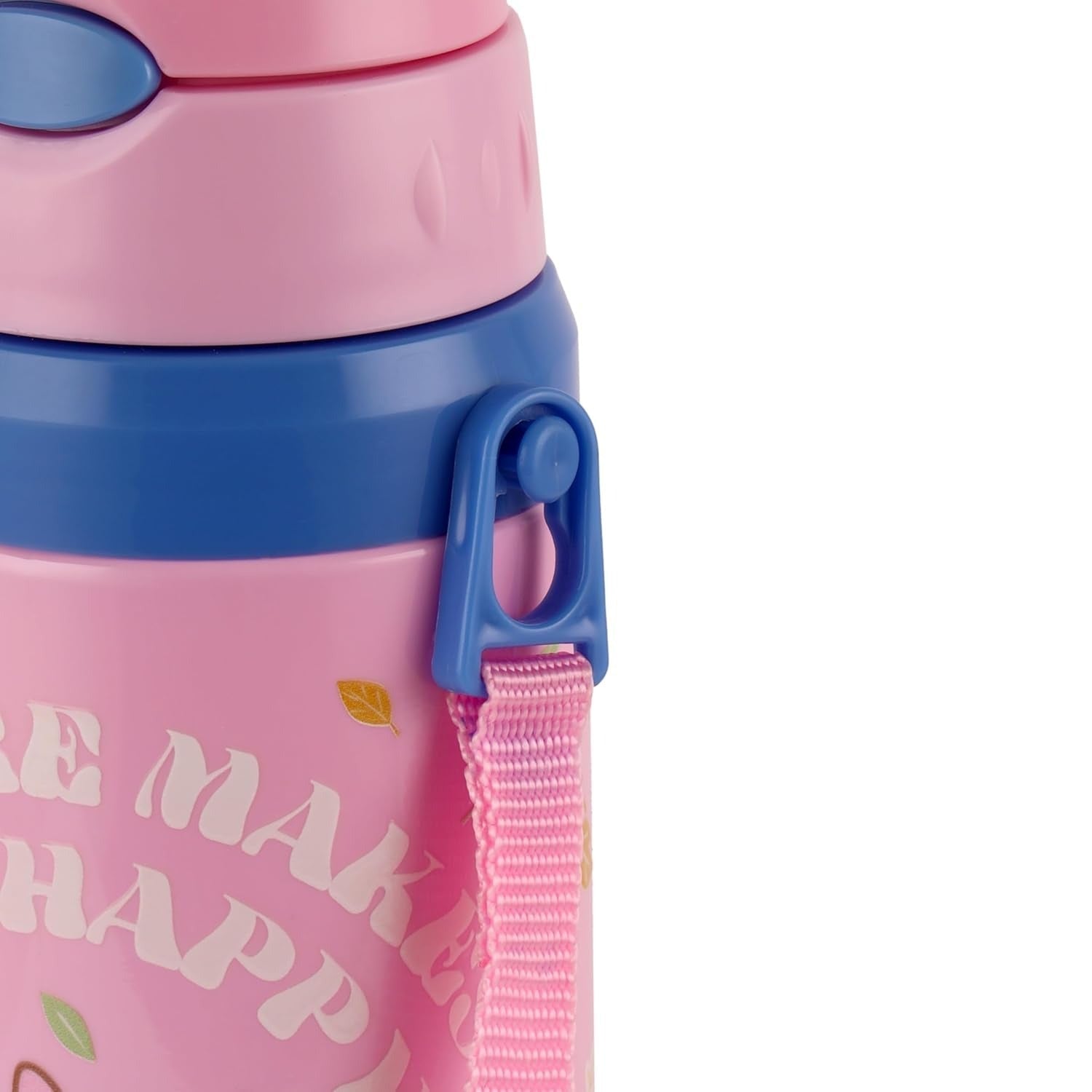 CELLO Kidzbee Autumn 600 Daisy Duck Design Insulated Kids Sipper Water Bottle 600 ml