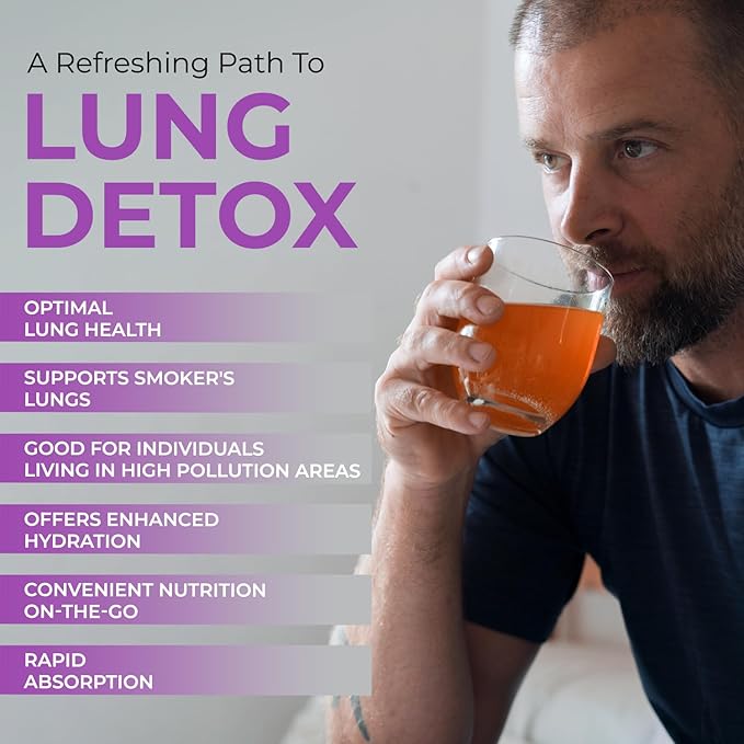 The Body Reserve Lung Detox Effervescent Tablets Strawberry Flavour - 20 tabs
