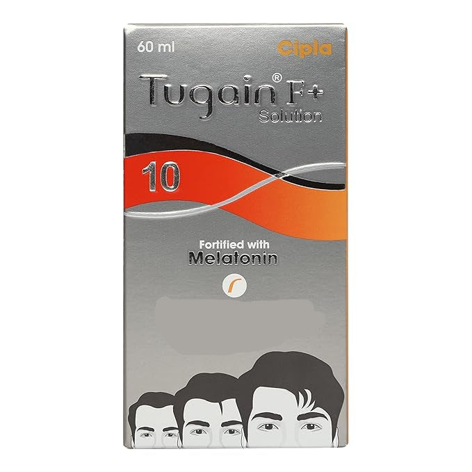 Cipla Tugain F+ 10 Solution - 60 ml