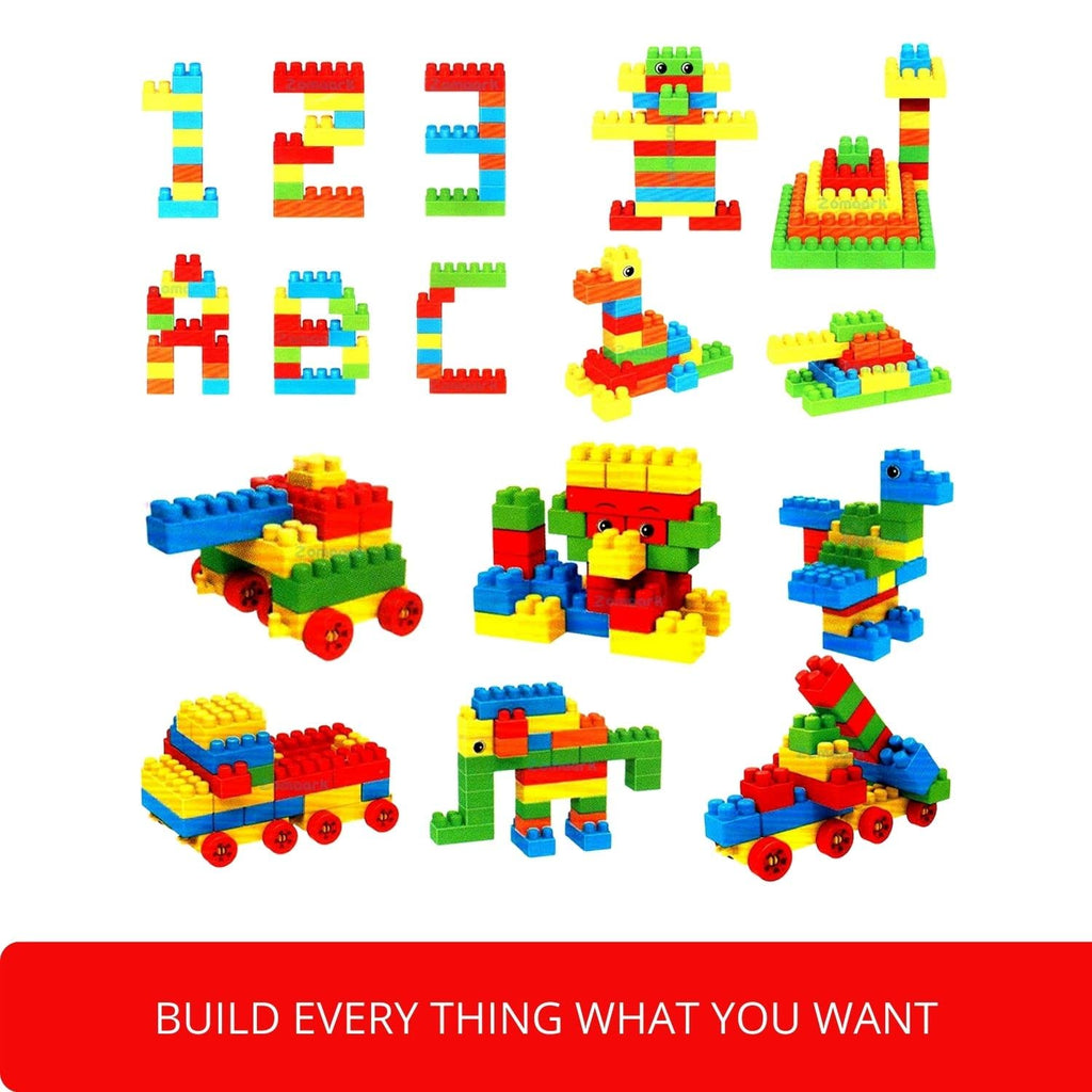 Kids Mandi Educational Bullet Blocks Toys Multicolor