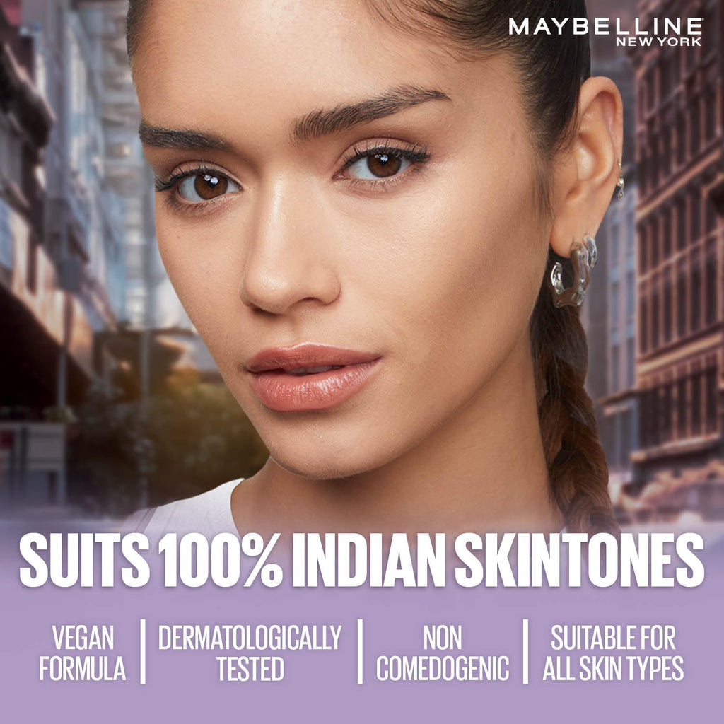 Maybelline New York Super Stay Lumi-Matte Foundation- 220, 30H Wear, Lightweight, Suitable for all Skin Types, Soft Glow, Buildable Coverage, 18ml