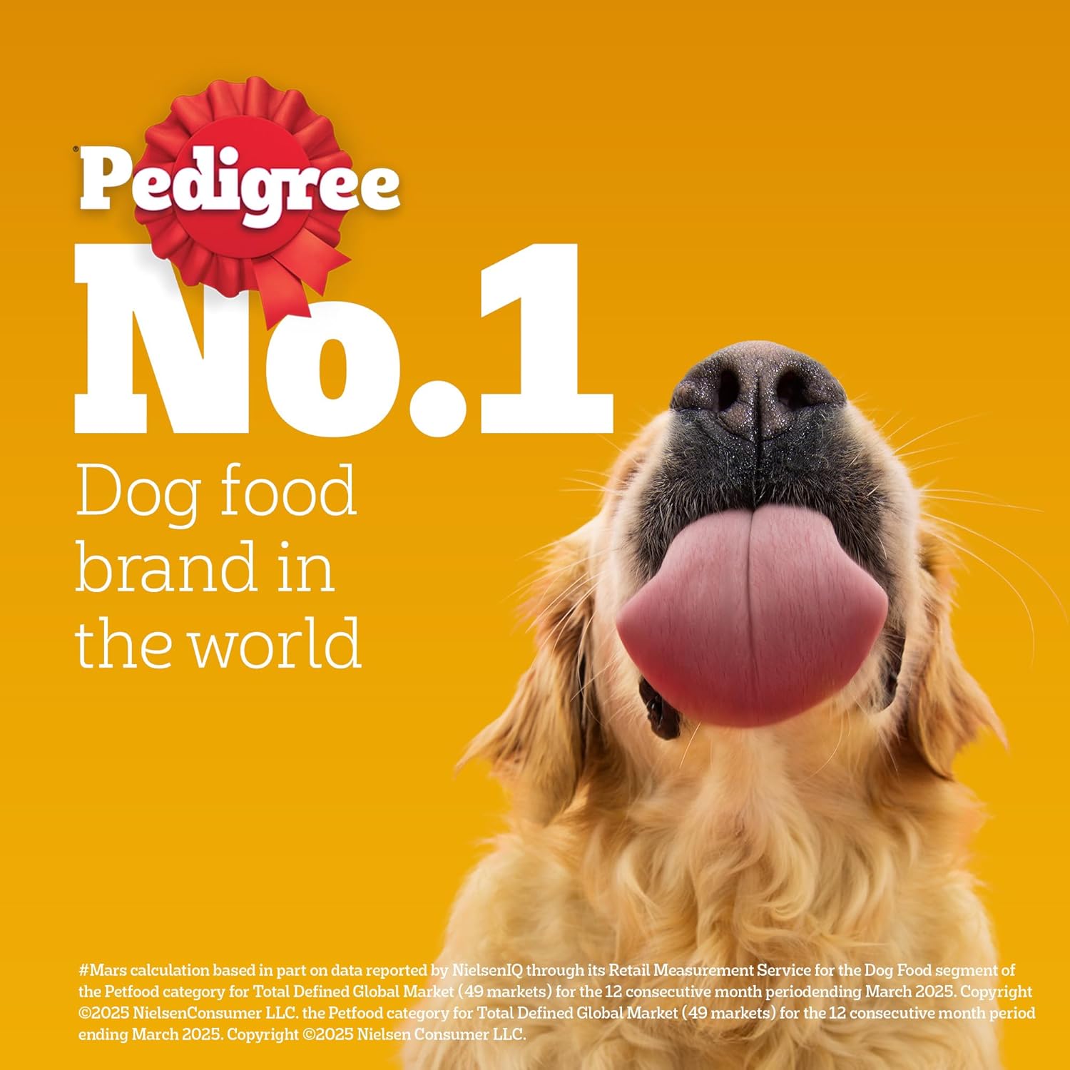 Pedigree Adult & Puppy Dry Dog Food, 100% Vegetarian, 1 kg, Contains 37 Essential Nutrients, 100% Complete & Balanced Food for Adult Dogs