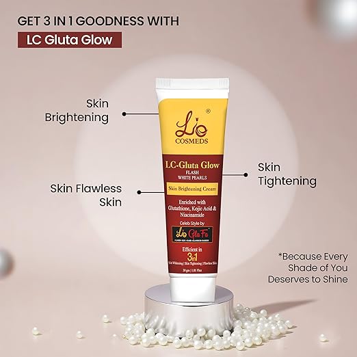 Lio Cosmeds Face Cream for Skin Brightening Pigmentation - 30 gms