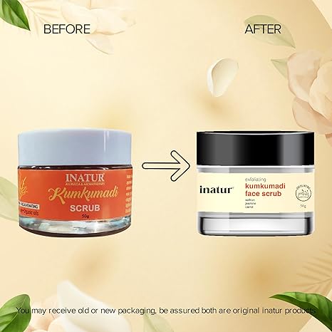Inatur Kumkumadi Scrub - 50 gms